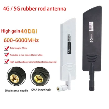 4X 600-6000 МГц Гибкий Складной Беспроводной Маршрутизатор 2G 3G GSM GPRS 4G 5G С Высоким коэффициентом усиления 40 Дби LTE Усилитель Сигнала WIFI Антенна B Изображение 2