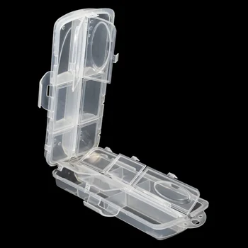 Коробка аксессуаров Luya из Высокопрозрачного полипропиленового пластика Mini Luya Rod Pen, Коробка для набора удочек, Коробка с 12 отделениями