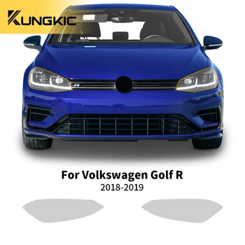 для Volkswagen Golf R 2018 2019 Передняя Фара Автомобиля С Защитой От царапин, Прозрачная Защитная Пленка TPU Original Pre-Cut ppf