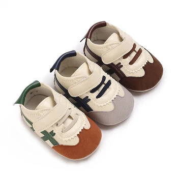 Весенне-Осенняя Детская обувь Для ходьбы на Противоскользящей Резиновой Подошве Для мальчиков, Повседневная обувь Для мальчиков