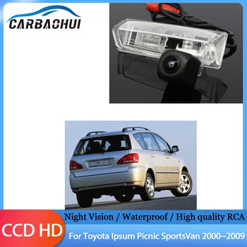HD 1280P Камера Заднего Вида Автомобиля Ночного Видения Водонепроницаемая высококачественная RCA Для Toyota Ipsum Picnic SportsVan 2000 ~ 2009