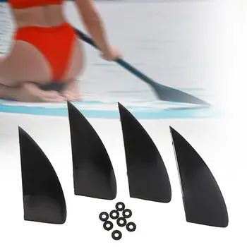 4x Плавники для кайтбординга, сменные ласты для вейкбординга, ласты для серфинга на лонгборде