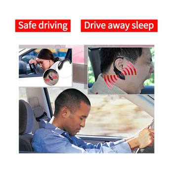 Автомобильное Безопасное Устройство Keep Awake Anti-Sleep Doze Nap Zapper Водители Студенты Сонная Сигнализация Звуковое Оповещение Авто Охранник Аксессуары Изображение 2