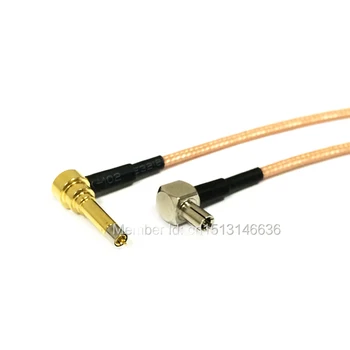 3G Антенный кабель MS156 под Прямым углом к Штекерному разъему TS9 RG316 Кабельная Косичка 15 см 6 дюймов Адаптер RF Перемычка