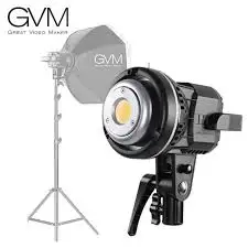 GVM-SD200D 200 Вт Светодиодный Видеосветильник Высокой Мощности Светодиодный Прожектор Двухцветный СВЕТОДИОДНЫЙ Дневной свет Изображение 2