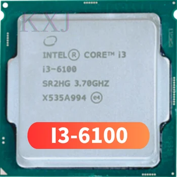 Intel Core i3-6100 i3 6100 3,7 ГГц Двухъядерный Четырехпоточный процессор мощностью 51 Вт LGA 1151