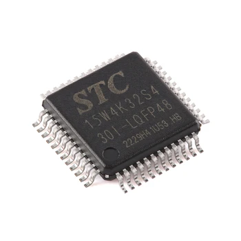 Оригинальный STC15W4K32S4-30I-LQFP48 Усовершенствованный однокристальный микроконтроллер MCU 1T 8051 Изображение 2