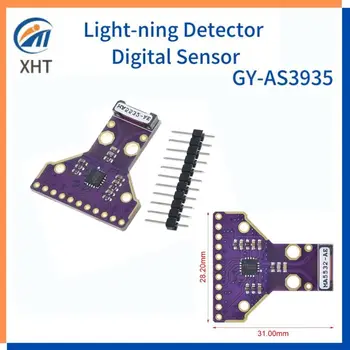 Детектор освещения GY-AS3935 AS3935 Цифровой датчик интерфейса SPI I2C Определение расстояния для Arduino