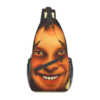 Крутые сумки-слинги Aphex Twin для путешествий, мужской нагрудный рюкзак через плечо, наплечный рюкзак Изображение 2