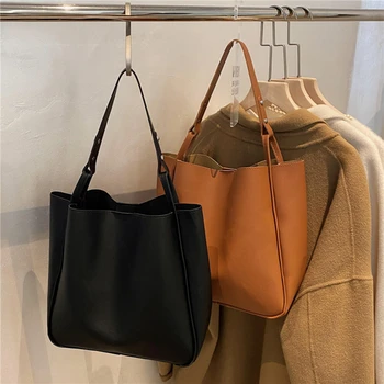 Новые женские сумки известного бренда Сумки через плечо Сумки для покупок и путешествий Женские сумки большой емкости из кожи