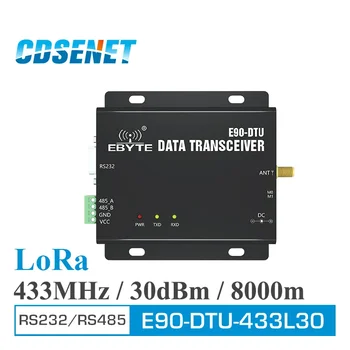 Беспроводной Приемопередатчик LoRa RS232 RS485 433 МГц 1 Вт E90-DTU (433L30) Дальний 8 км ПЛК Приемопередатчик Приемник Радиомодем 433 МГц LoRa