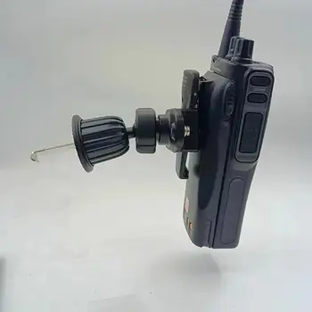 задняя зажимная подставка для рамы автомобиля walkie talkie/автомобильные крепления для портативной рации /Автомобильное крепление для портативной рации