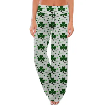 Женские удобные пижамные брюки Женские свободные пижамные брюки Женские мужские пижамные брюки для сна на завязках для сна Весна Лето