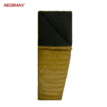 Спальный мешок из гусиного пуха AEGISMAX LIGHT 800FP, Сверхлегкий Походный конверт, сращивание, поход на открытом воздухе, 36 ~ 45℉ Теплый Спальный мешок Изображение 2