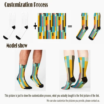 Новый размер мужских носков Buddy Christ Socks, Персонализированные Пользовательские Носки для взрослых Унисекс, Популярные подарки Изображение 2