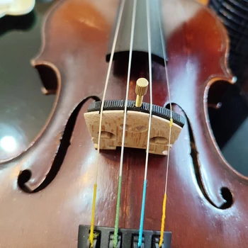 Инструмент для замены мостика для скрипичных струн Фиксатор Струн Подъемник для Скрипки Инструмент с Регулируемой высотой Черный и Золотой Изображение 2