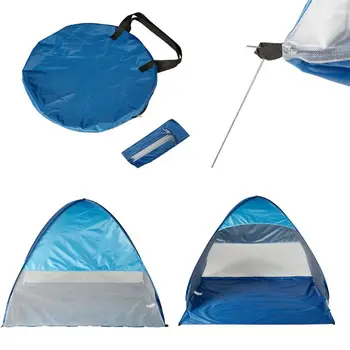 Пляжная Палатка 25UC, Пляжная Палатка с Защитой от солнца Anti UV SPF 50+ для 2-4 человек Изображение 2