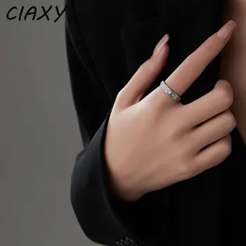 CIAXY модные Двухцветные Капающие Масляные Кольца для женщин с полым дизайном, Открывающее Кольцо 2023, новые ювелирные изделия anillos mujer
