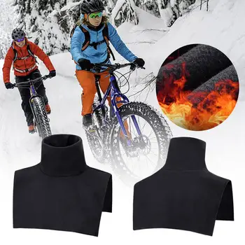 Зимняя грелка для шеи Мотоциклетная, утепляющая шею, теплый шарф, Ветрозащитный шарф для верховой езды, катания на лыжах, коньках, рыбалки, велоспорта, унисекс