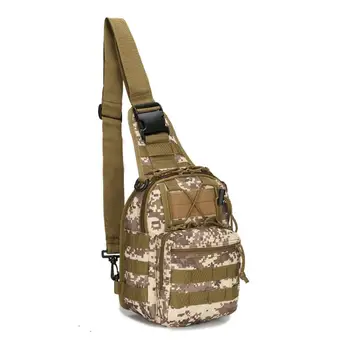 Уличная военная сумка через плечо, тактический рюкзак Molle, рюкзак для рыбалки, пеших прогулок, кемпинга, охоты, Камуфляжный рюкзак для спортивного скалолазания