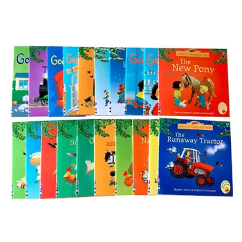Usborne English Picture Book Farm Storybook Series Из 20 томов Предоставляет аудио-учебные материалы для детей на каждом этапе