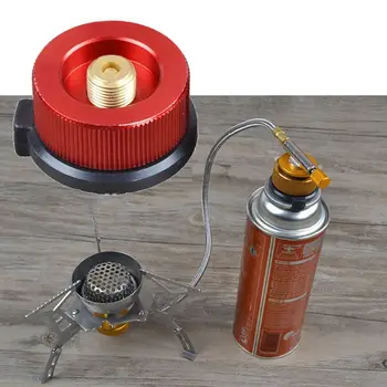 Переходная насадка для кемпинговой плиты, Баллонный газовый картридж с бутаном с автоматическим отключением