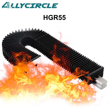 HGR55 Линейный направляющий орган Пылезащитная крышка с огнестойкостью 200-1000 мм Настраивается для лазерного станка с ЧПУ для плазменной резки