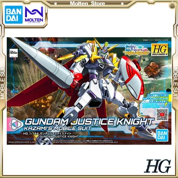 BANDAI Original HGBD: R 1/144 Мобильный Костюм Gundam Justice Knight Gundam Build Gunpla Model Kit В сборе