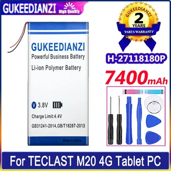 Аккумулятор GUKEEDIANZI H-27118180P H27118180P 7400 мАч для планшета TECLAST M20 4G Bateria