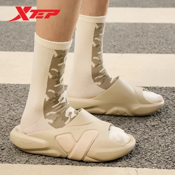 Xtep Длинные носки Унисекс 2023 Смешанный цвет Универсальные Повседневные Модные Хлопковые Удобные спортивные носки для пары 877137560041