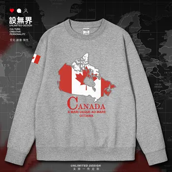 Национальная карта Канады мужские толстовки толстовка мужские белые пуловеры с длинным рукавом толстовка с капюшоном с принтом спортивный костюм новая осенне-зимняя одежда Изображение 2