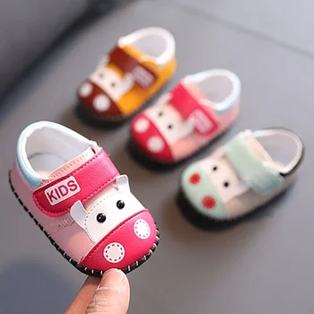 Детская обувь для мужчин и женщин 0-12 месяцев, весенне-осенняя обувь для малышей 0-1 лет, дышащая детская обувь