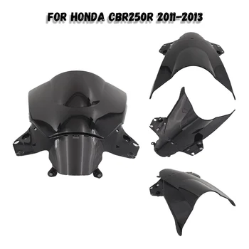 Для Honda CBR 250R CBR250R 2011 2012 2013 Защита лобового стекла от ветра с двойным пузырем Аксессуары для мотоциклов