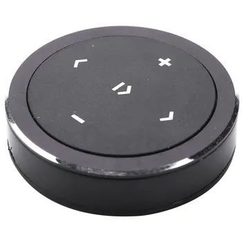 Автомобильный Беспроводной мобильный телефон Мультимедиа Bluetooth Многофункциональный пульт дистанционного управления рулевым колесом (черный) Изображение 2