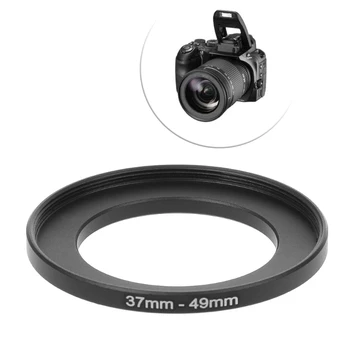 От 37 мм до 49 мм Металлические Повышающие кольца Адаптер для объектива Фильтр Аксессуары для инструментов для камеры Новые Изображение 2