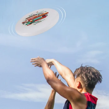 1ШТ Новый Профессиональный Летающий Диск Flying Disc Игрушка Для Активного Отдыха Забавная Пляжная Спортивная Летающая Тарелка Для Газона На Заднем Дворе Изображение 2