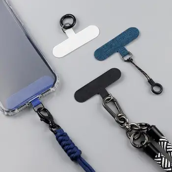 Прочная прокладка для ремешка для Samsung iPhone Mi для мобильного телефона, брелок для мобильного телефона, универсальная карта безопасности от потери Изображение 2