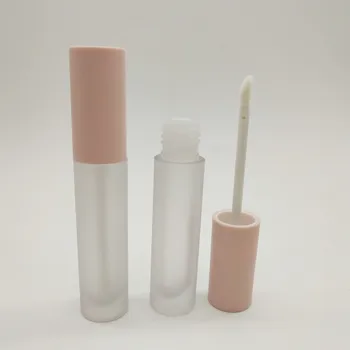 10шт 5 мл Розовый Пустой Косметический контейнер Инструмент для макияжа Прозрачный Тюбик блеска для губ DIY Пустые контейнеры для блеска для губ Бутылка