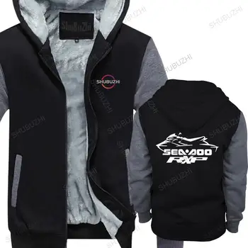 новоприбывшее теплое пальто мужская флисовая толстовка горячая распродажа толстовка 2008-11 Sea Doo Rxp Jet Skier бренд Pwc зимняя толстовка для мальчиков
