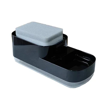 Дозатор мыла для посуды 4 В1 Дозатор насоса для жидкого мыла Контейнер для мыла с держателем губки для кухни и ванной Принадлежности для мытья посуды Изображение 2