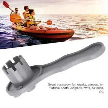 8-зубчатый ключ для каяка Легкие Универсальные ключи для спирального воздушного клапана из ПВХ, инструмент для ремонта рычага воздушного клапана надувной лодки-каяка Изображение 2