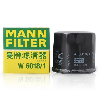 Масляный Фильтр MANN FILTER W6018/1 Для Mazda 3 Axela 1.5L 2.0L Седан Хэтчбек CX-4 CX-5 CX-8 CX30 PE0114302B PE0114302A PE7W14302A