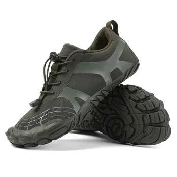 Мужская походная обувь, нескользящие дышащие износостойкие походные мужские ботинки, Теплые ботильоны, нескользящие походные спортивные ботинки