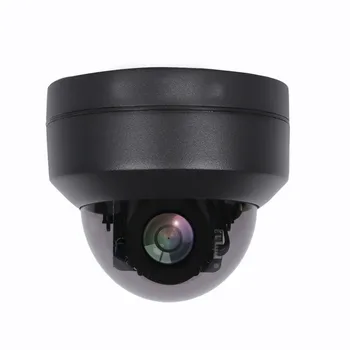 5-Мегапиксельная мини-PTZ IP-камера CamHi с наружным объективом 2,8-12 мм, 4-кратным оптическим зумом, водонепроницаемая Скоростная Купольная камера видеонаблюдения Изображение 2
