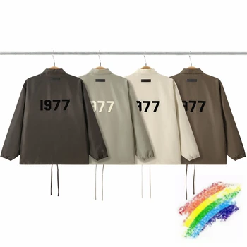 1977 Flocking Essentials Куртка Мужская Женская 1: 1 Высококачественная Ветрозащитная куртка Windbreak