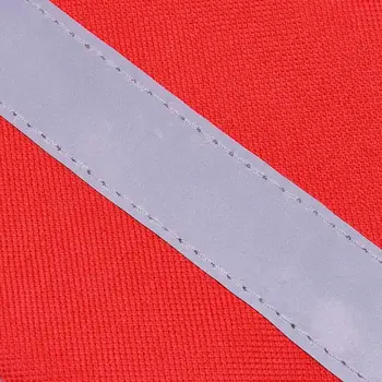 Флаг безопасности для буксировки каяка, красный отражатель сигнала шлюпки для оборудования безопасности груза