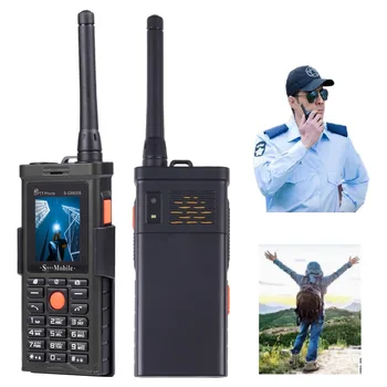 Функция Мобильного Телефона Tri-Anti Walkie Talkie Телефон Black S-G8800S с 1,77-дюймовым Аккумулятором емкостью 1800 мАч и Антенной, Двумя SIM-картами Изображение 2