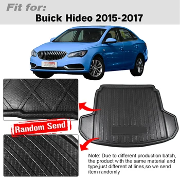 Buildreamen2 для Buick Hideo 2015 2016 2017 Задний лоток автомобиля, подкладка для багажника, грузовой коврик, защита ковра от грязи Изображение 2