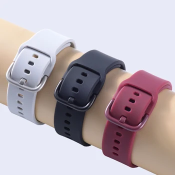 Силиконовый 22 мм Ремешок для часов Huawei watch GT 2e GT2 46 мм Сменный Браслет Для Huawei Watch GT2E Smart Wristbands Изображение 2