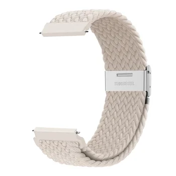 20мм 22мм Ремешок для Samsung Galaxy Watch 6 40мм 44мм/4/5 pro 45мм плетеный браслет solo loop correa Galaxy watch 6 классический ремешок
